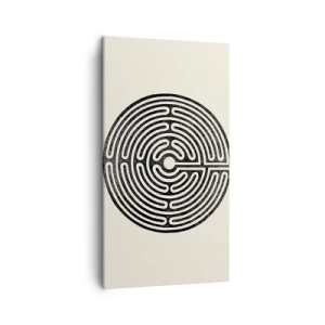 Obraz na plátně - Tajemný řád - 45x80 cm