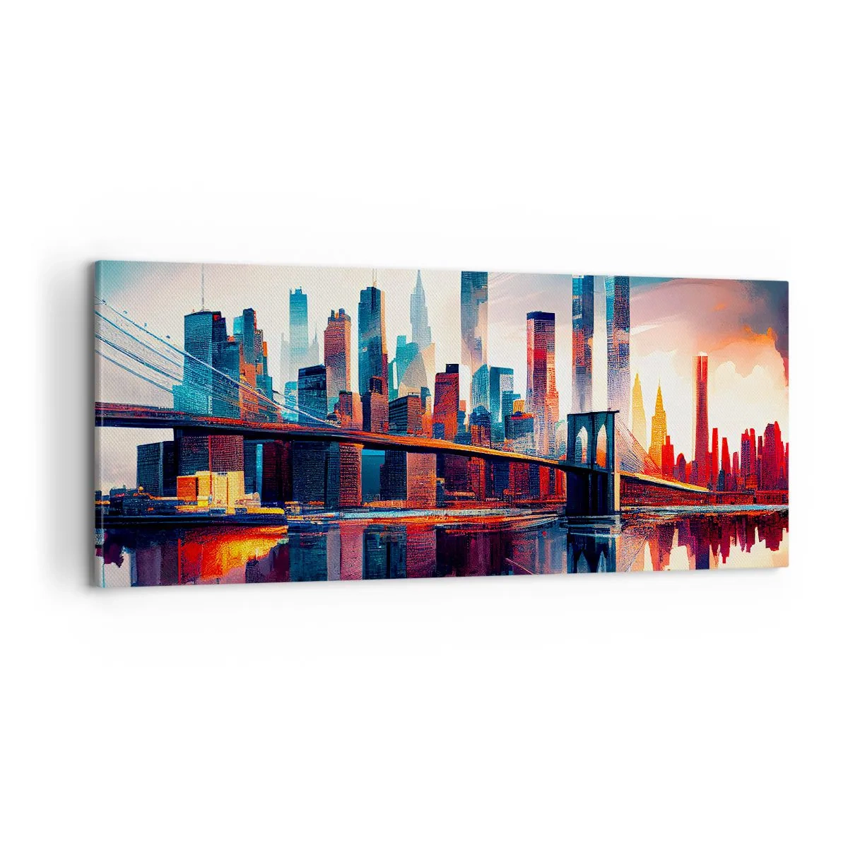 Obraz na plátně - Famózní New York - 100x40 cm