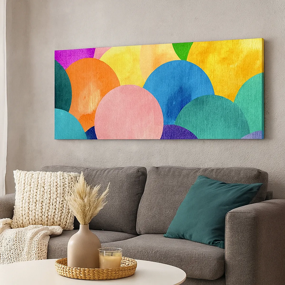 Obraz na plátně - Původní plnost života - 30x30 cm