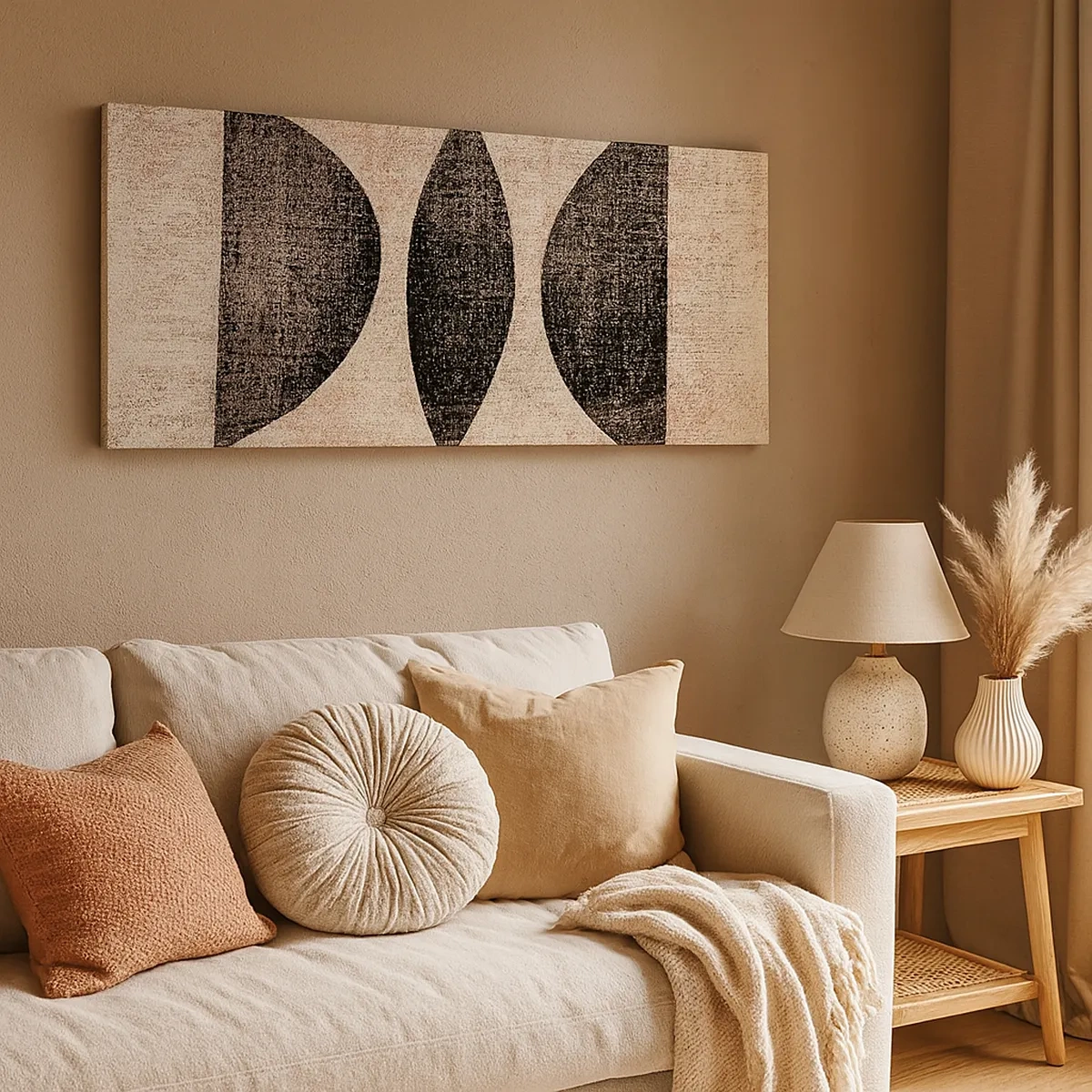 Obraz na plátně - Etnická abstrakce - 30x30 cm