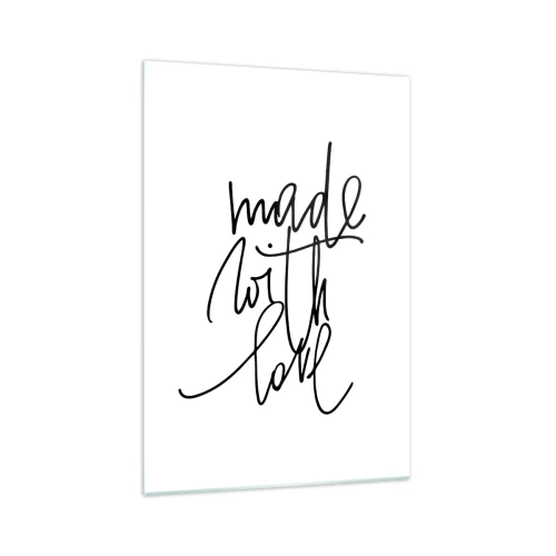 Obraz na skle - Nejlepší značka - 70x100 cm