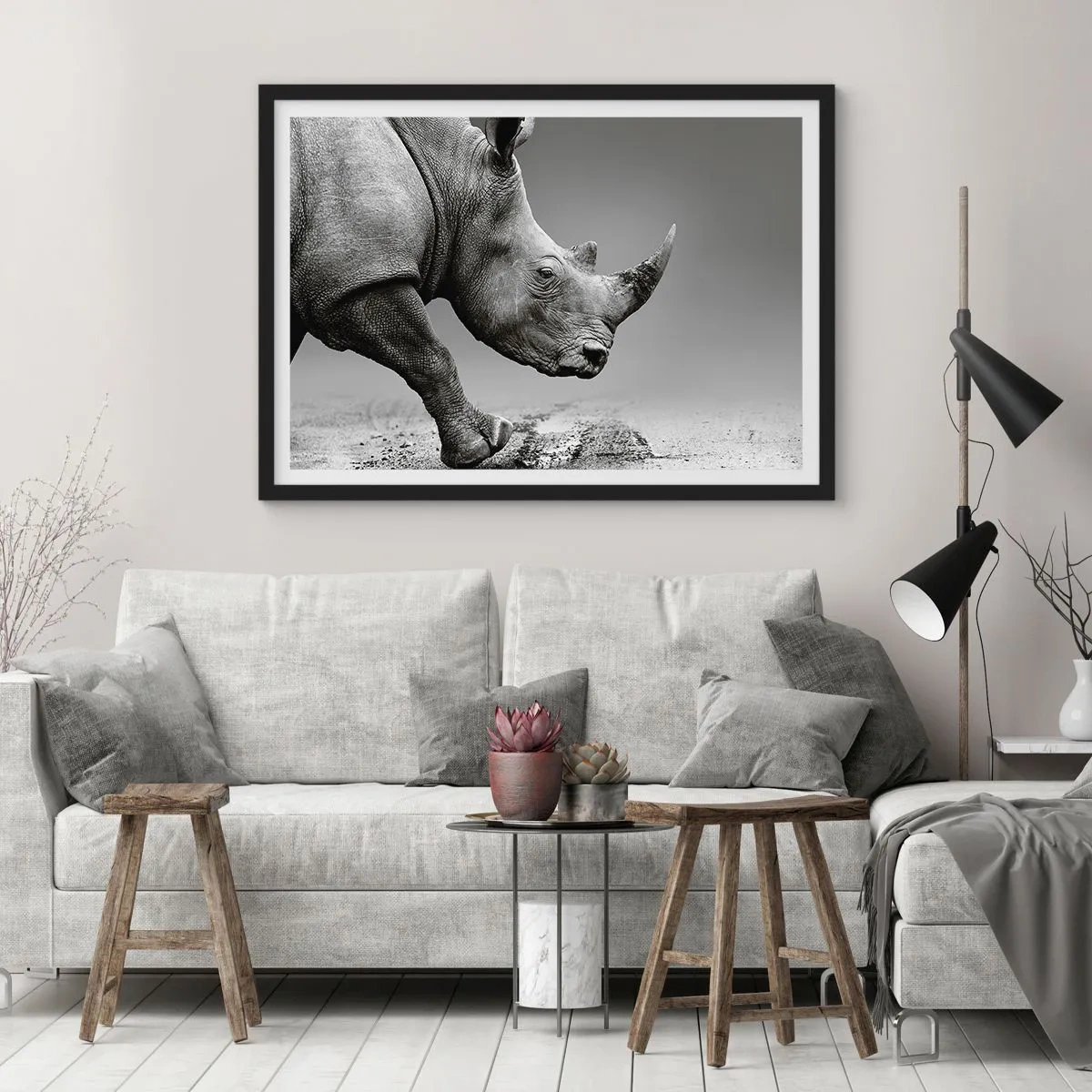 Plakát v černém rámu - Nezastavitelná síla - 91x61 cm