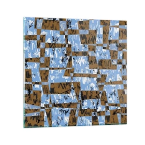Obraz na skle - Nelidová vystřihovánka - 30x30 cm