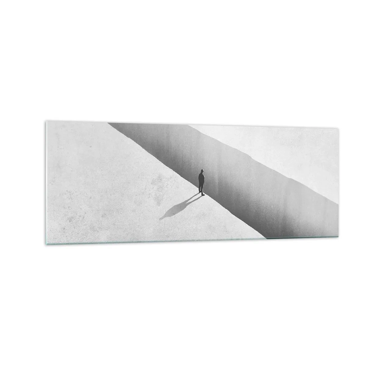 Obraz na skle - Jasný cíl - 140x50 cm