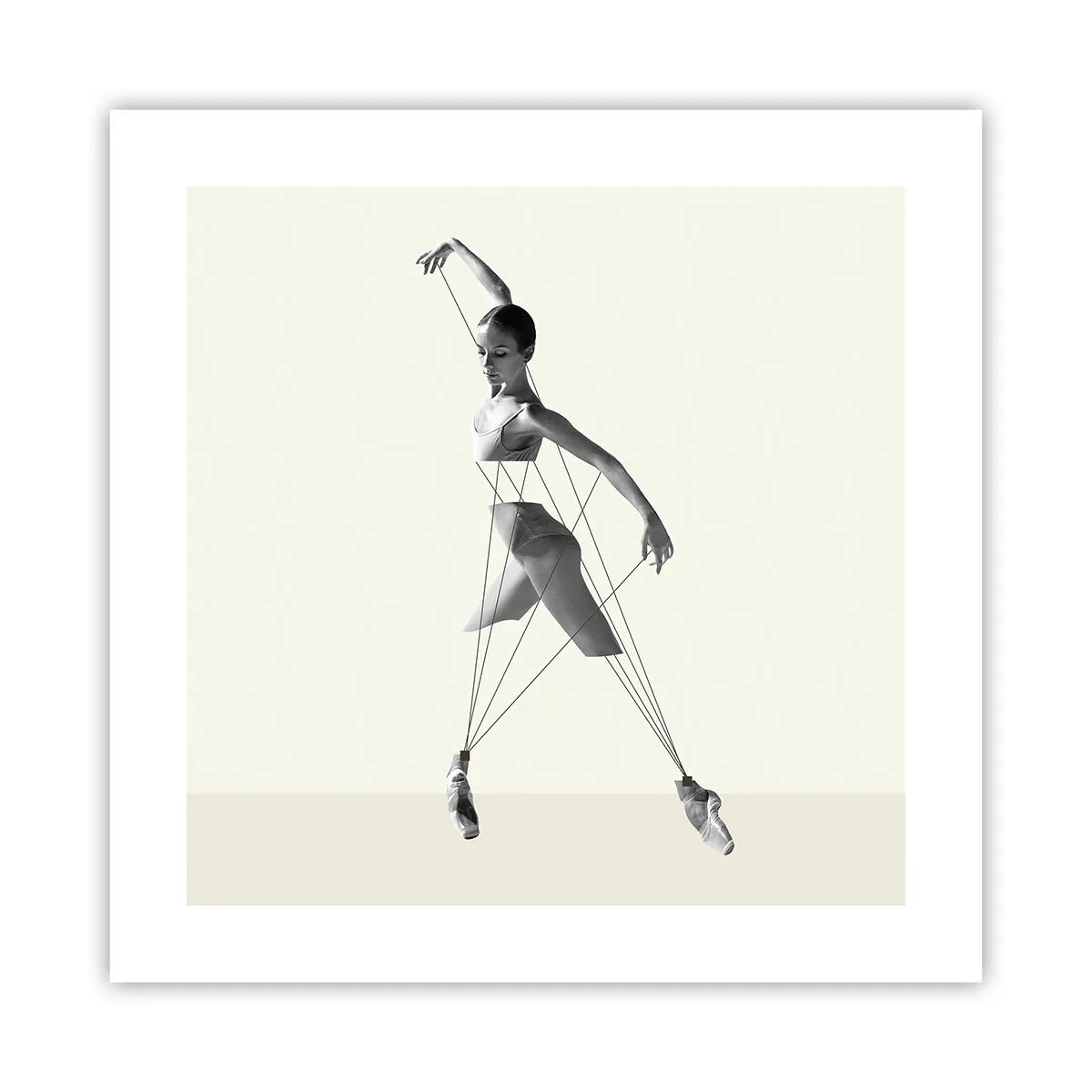 Plakát - V divadle světa - 40x40 cm