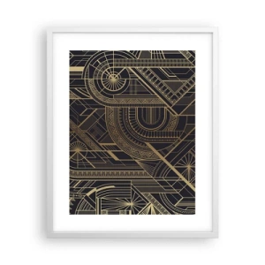 Plakát v bílém rámu - Koncepty, nápady, plány - 40x50 cm