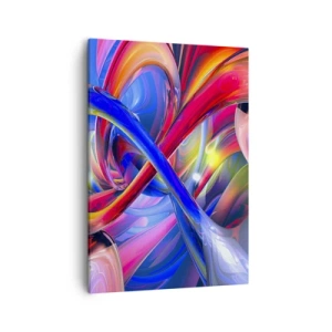 Obraz na plátně - Tanec barev - 50x70 cm