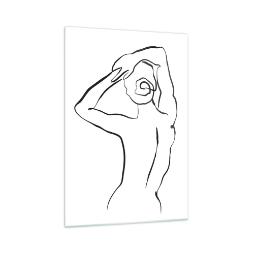 Obraz na skle - Ranní akt - 70x100 cm