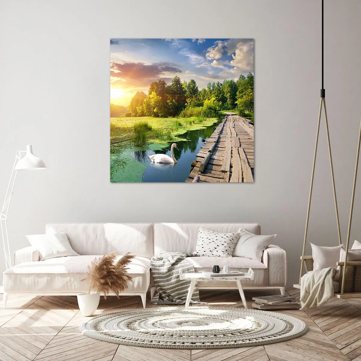 Obraz na plátně - Léto, léto všude - 70x70 cm