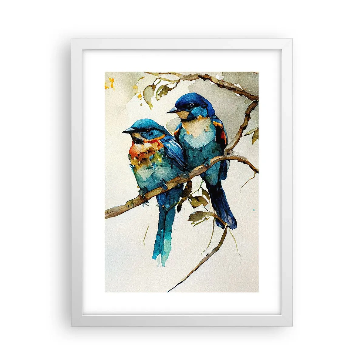 Plakát v bílém rámu - Urazil se? - 30x40 cm