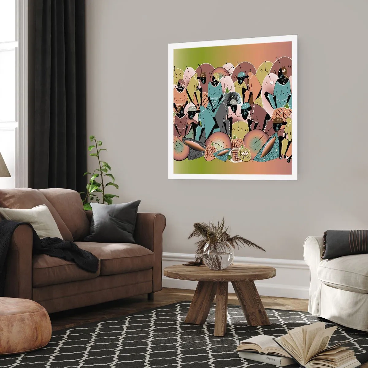 Plakát - Blíží se velký svátek - 50x50 cm