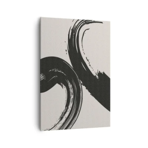 Obraz na plátně - Rozmáchle a dokola - 70x100 cm