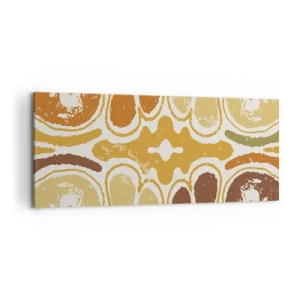 Obraz na plátně - Sentimentální abstrakce - 100x40 cm