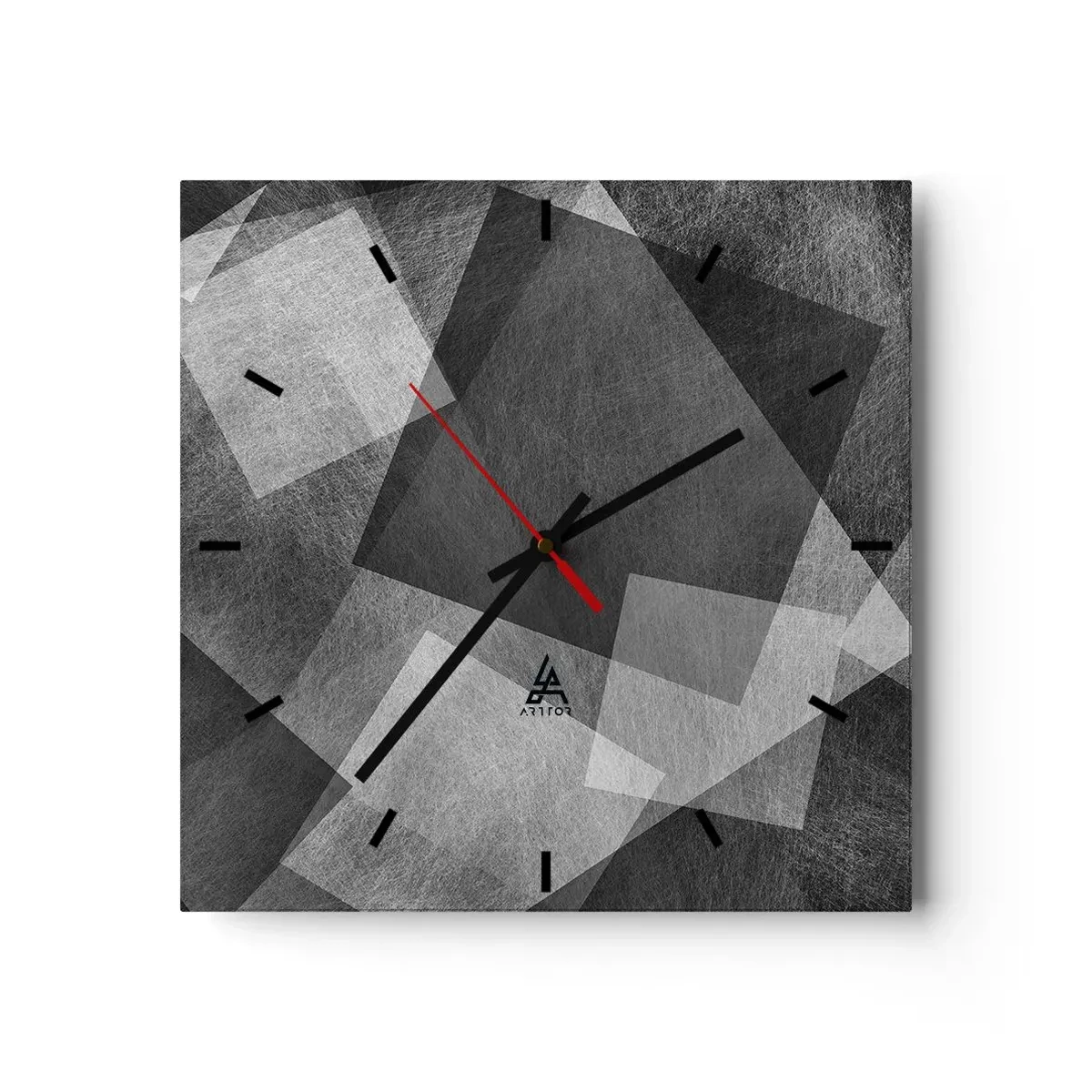 Nástěnné hodiny - Odvěký symbol trvalosti a pořádku - 40x40 cm