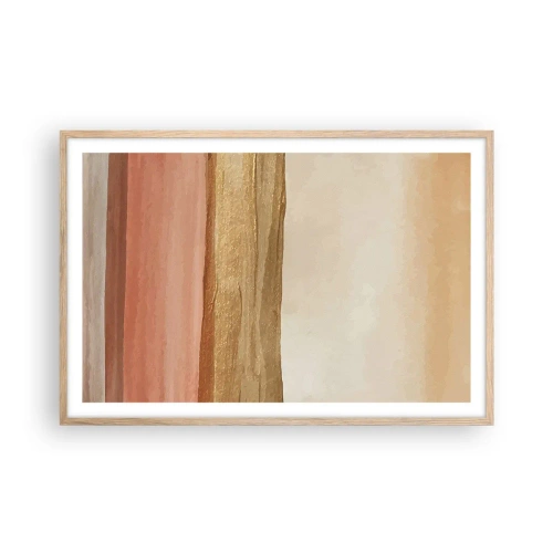 Plakát v rámu světlý dub - Vertikální kompozice - 91x61 cm