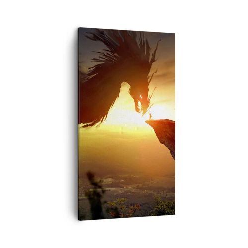 Obraz na plátně - Přemožitel draka - 45x80 cm