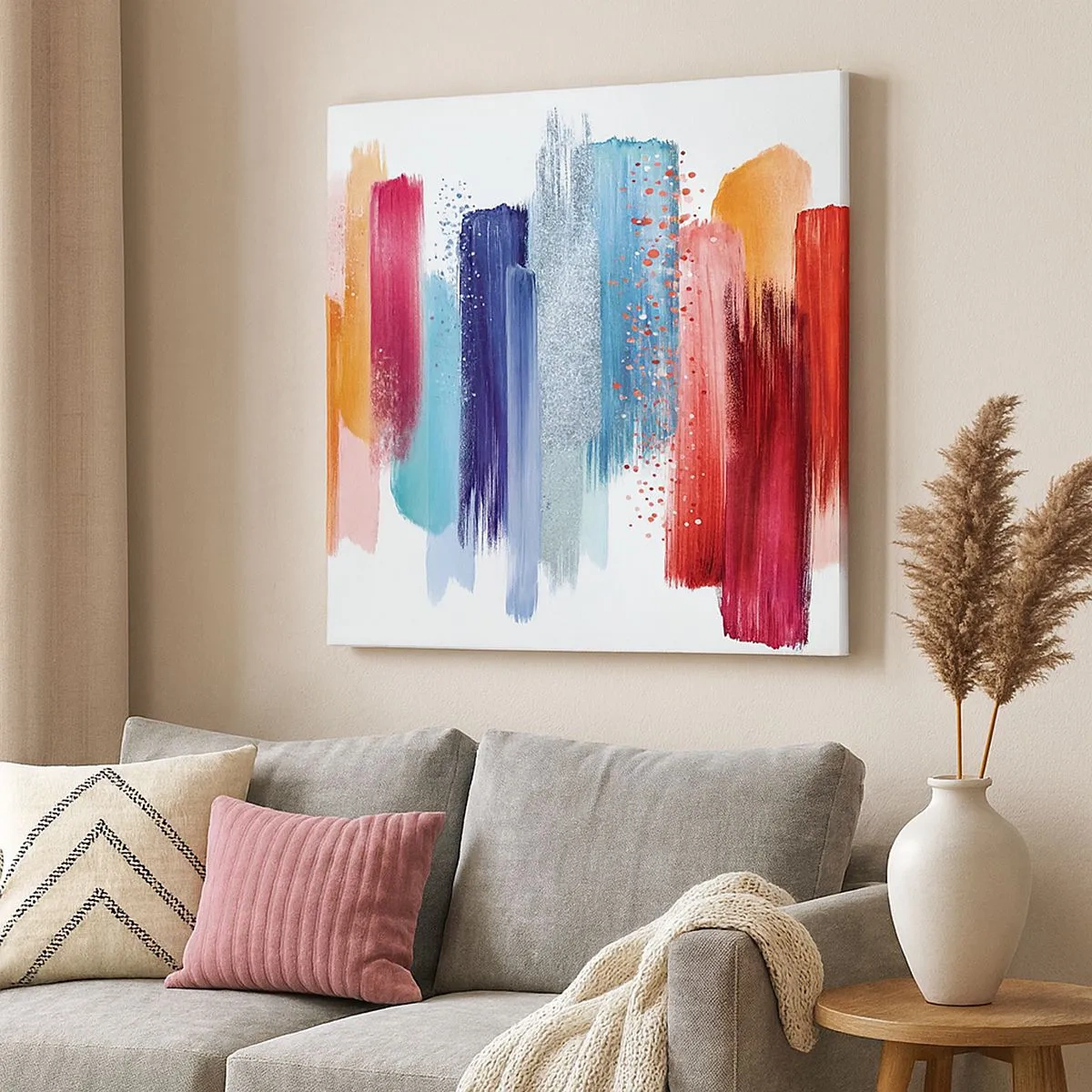 Obraz na plátně - Nahoru a dolů  - 30x30 cm