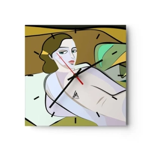 Nástěnné hodiny - Intimní portrét - 30x30 cm