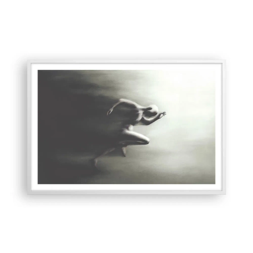 Plakát v bílém rámu - Nezastavitelný - 91x61 cm