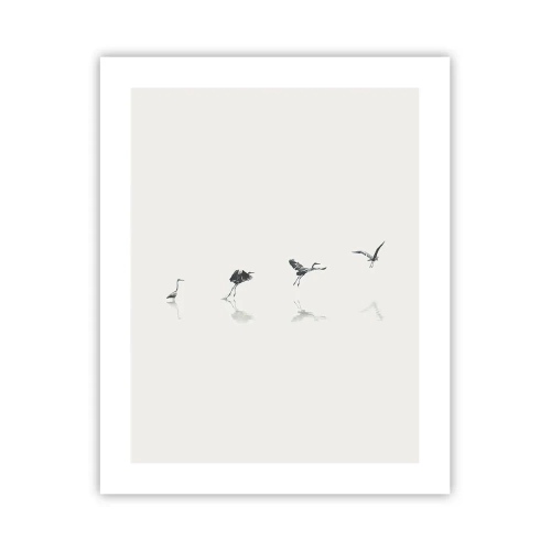 Plakát - Čtyři jednoduché kroky - 40x50 cm
