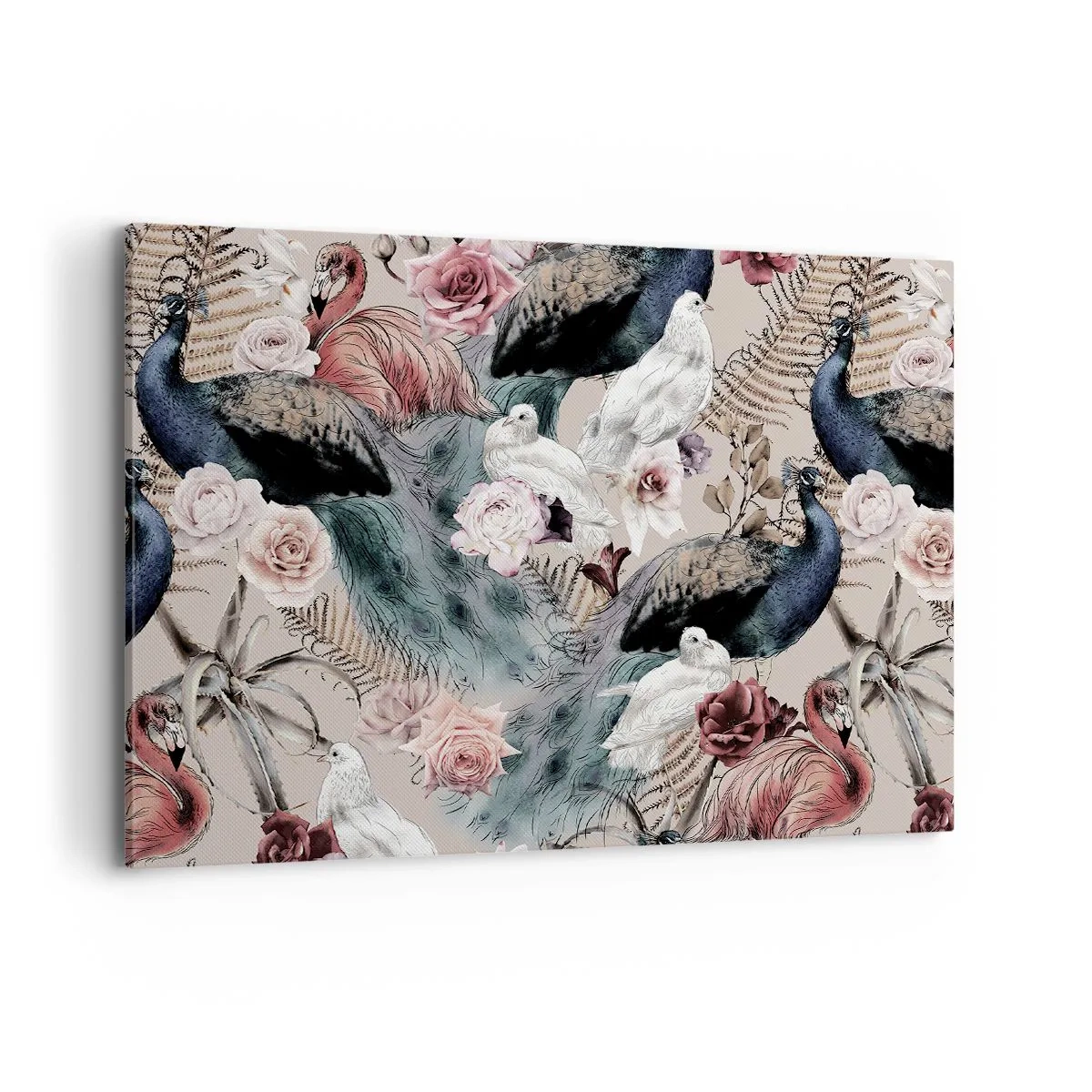 Obraz na plátně - V palácové zahradě - 100x70 cm