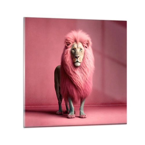 Obraz na skle - A už se nebojíš - 50x50 cm