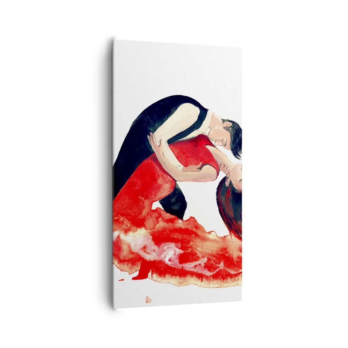 Obraz na plátně - Tango - smyslná vlna - 65x120 cm