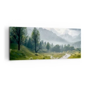 Obraz na plátně - Tam a zpět - 120x50 cm