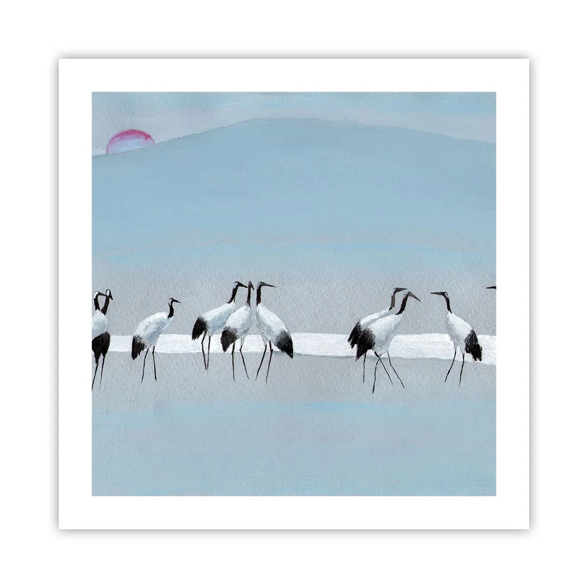 Plakát - Po horkém dni - 50x50 cm