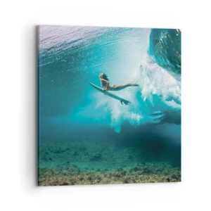 Obraz na plátně - Podmořský svět - 70x70 cm