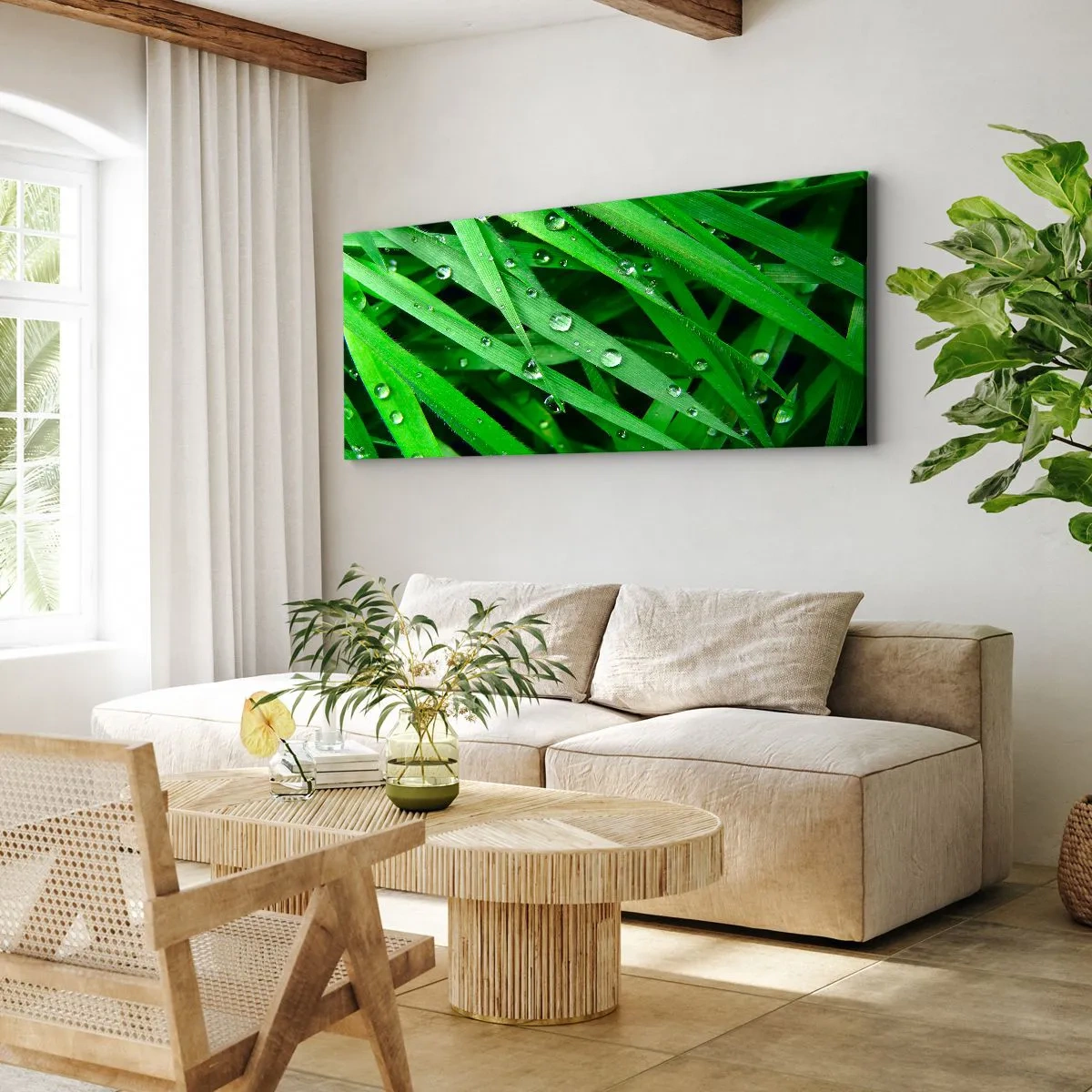 Obraz na plátně - Hrajte na zelenou - 100x40 cm