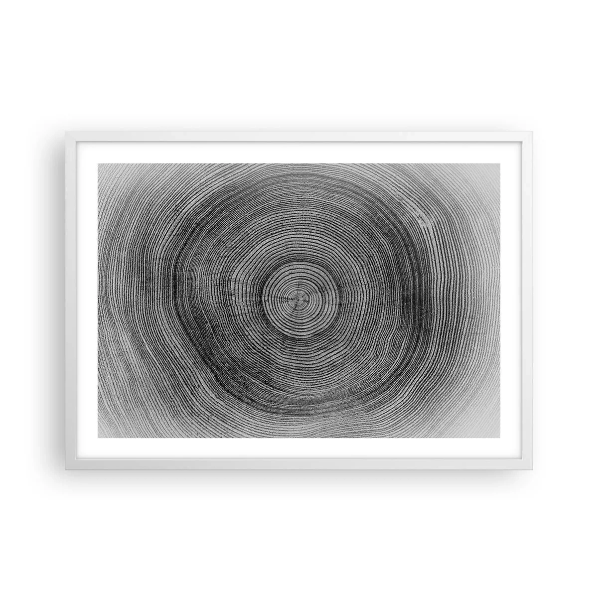 Plakát v bílém rámu - Znamení doby - 70x50 cm