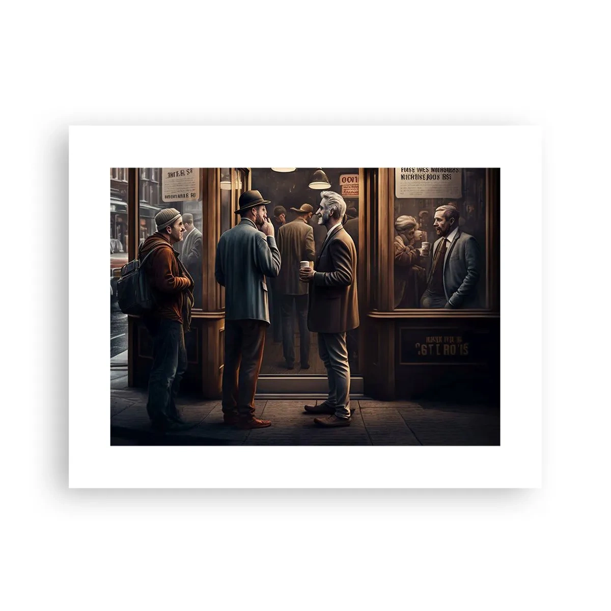 Plakát - Dobrá chvíle dne - 40x30 cm