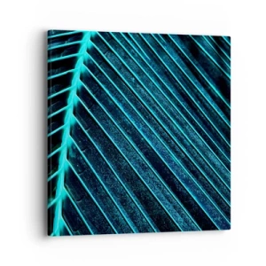 Obraz na plátně - Textura zeleně - 40x40 cm