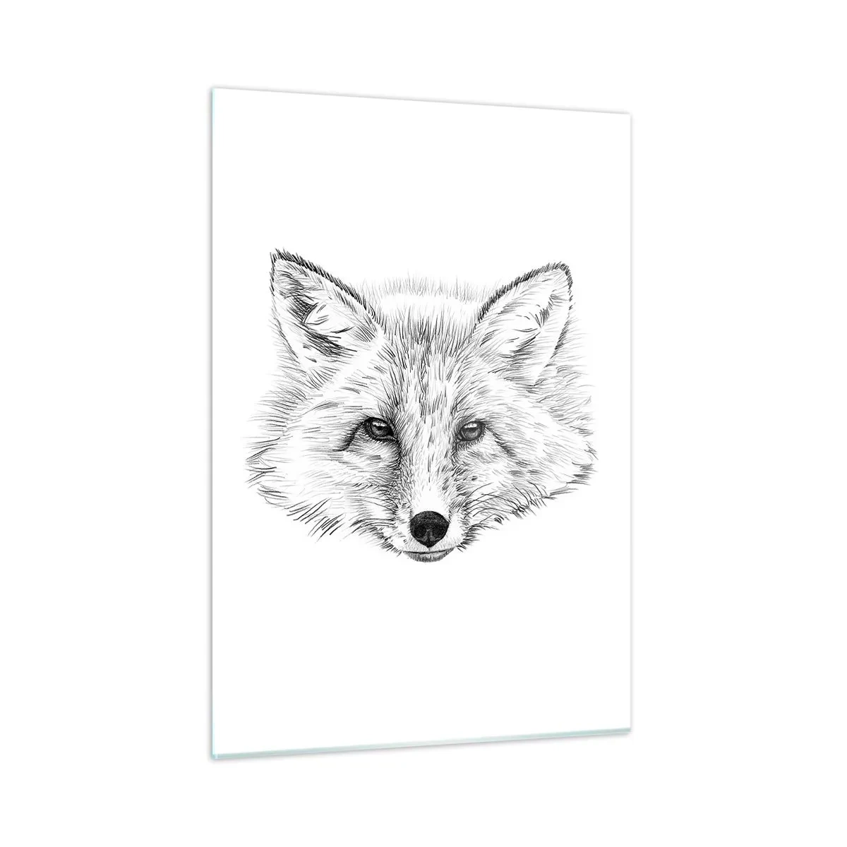 Obraz na skle - Mohou tyto oči lhát? - 50x70 cm