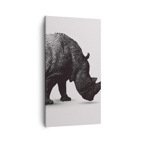 Obraz na plátně - Geometrická krása přírody - 45x80 cm