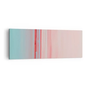 Obraz na plátně - Abstrakce za úsvitu - 140x50 cm