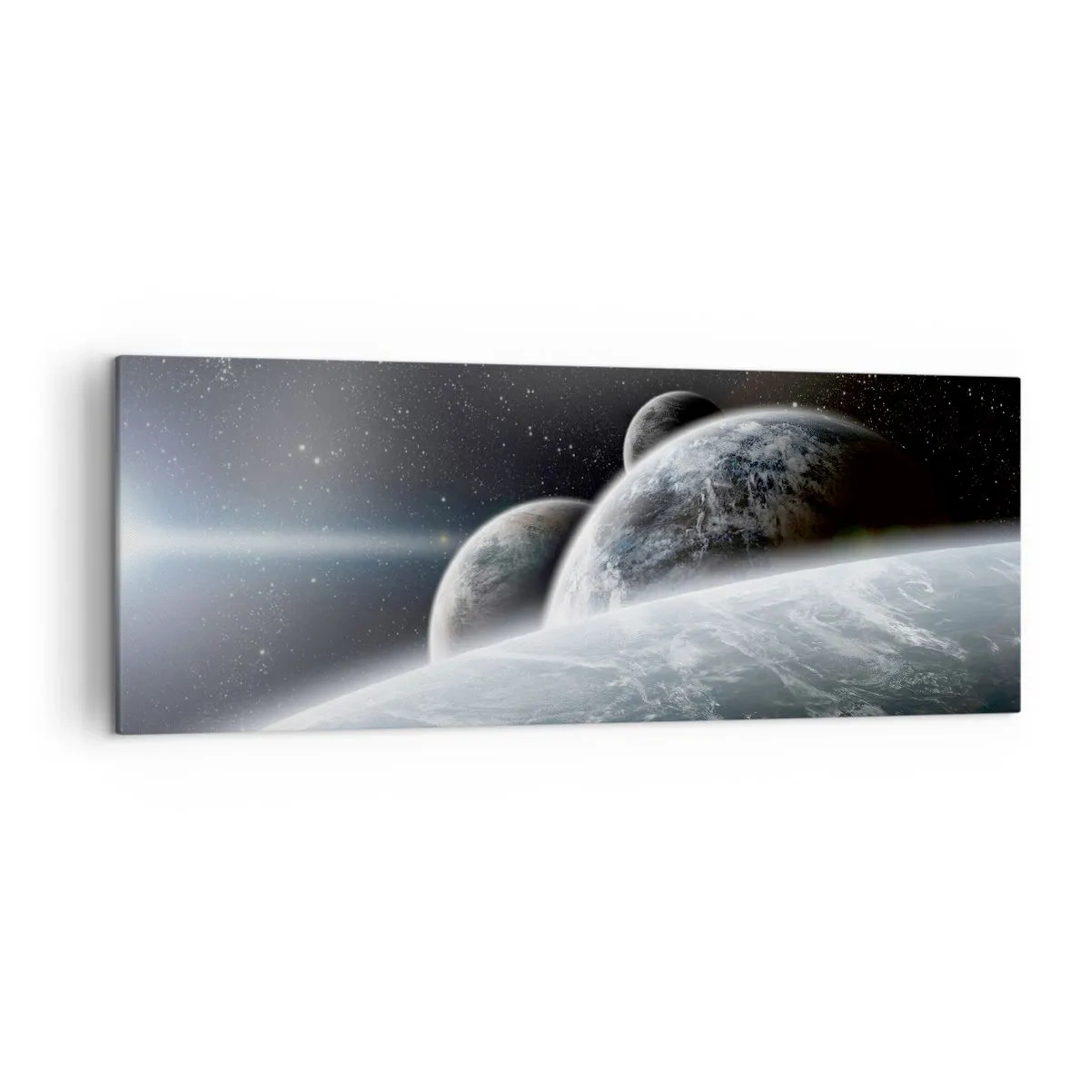 Obraz na plátně - Vesmírná hudba sfér - 140x50 cm