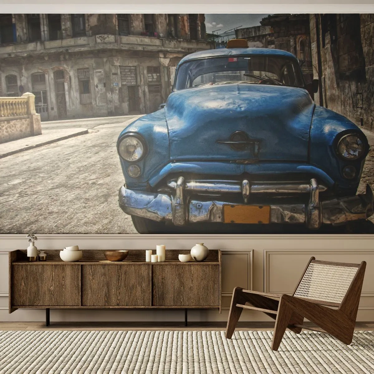 Fototapeta Premium Canvas - Staré je krásné - Automobilový průmysl, Auto, Taxi - 250x175 cm