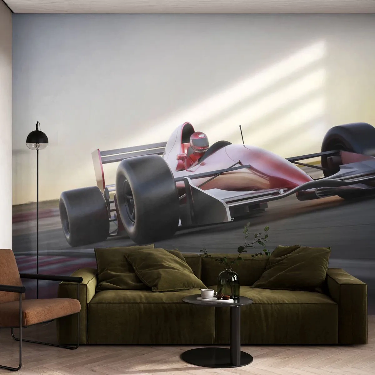 Fototapeta Samolepicí Deluxe Sticker - Vždy vítěz - Automobilový průmysl, Závodní auto, Sport - 250x175 cm