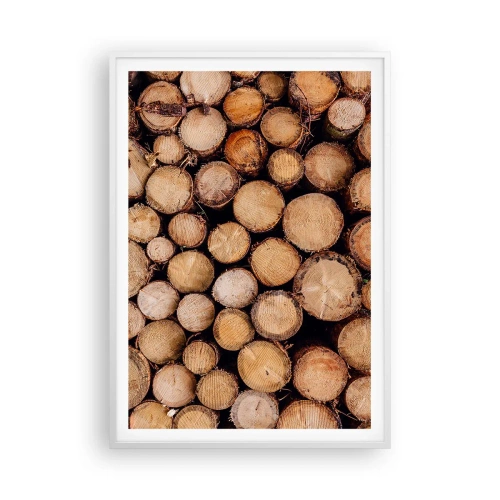 Plakát v bílém rámu - Nový začátek - 70x100 cm