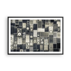 Plakát v černém rámu - A vše je v pořádku - 91x61 cm