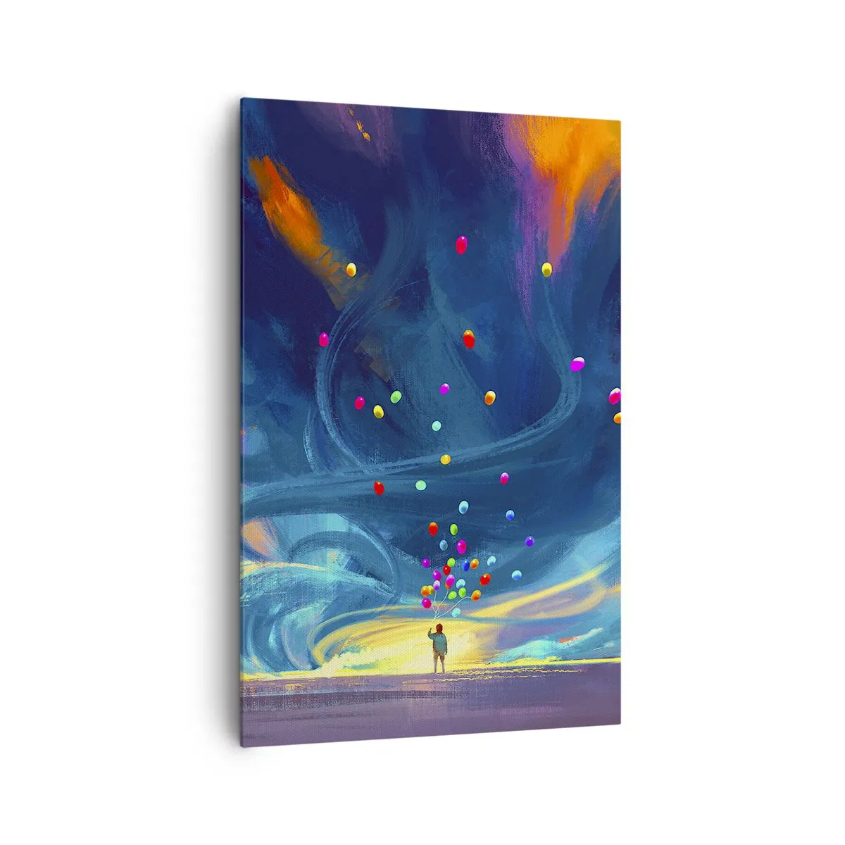 Obraz na plátně - Na modrý vítr - 80x120 cm