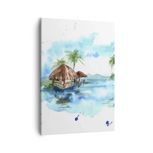 Obraz na plátně - Někde v Pacifiku - 50x70 cm