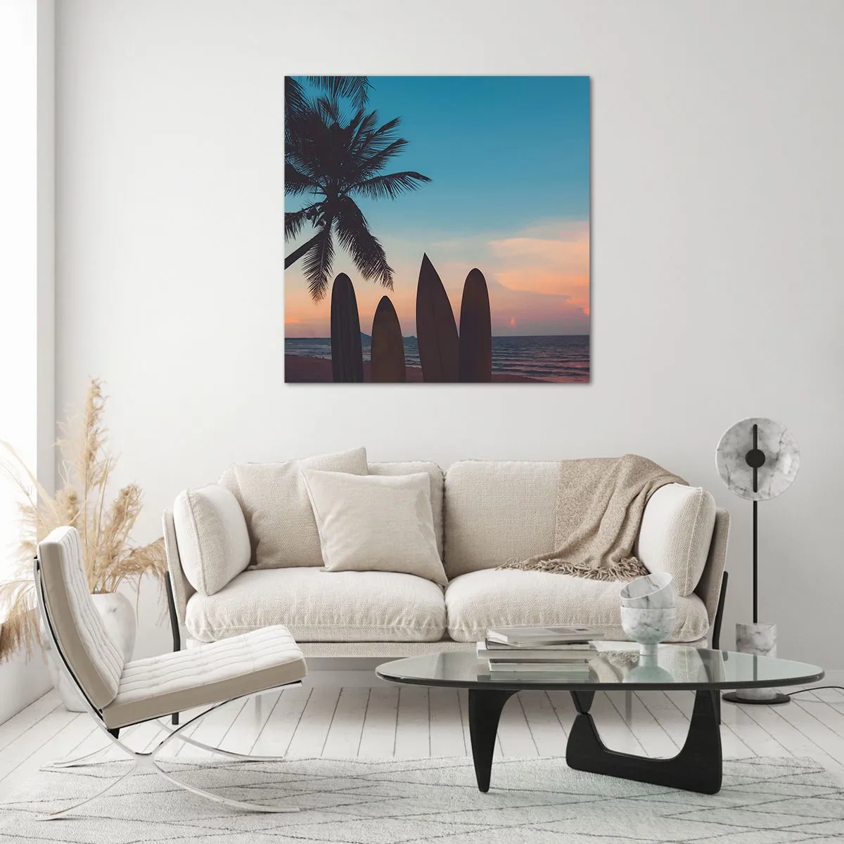 Obraz na skle - Zítra bude také zábava - 50x50 cm