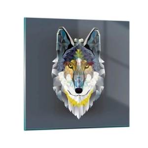 Obraz na skle - My o vlku - 30x30 cm