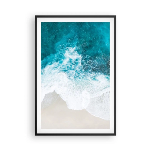 Plakát v černém rámu - Přirozené pohlazení - 61x91 cm