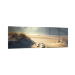 Obraz na skle - Uklidňující krajina - 160x50 cm