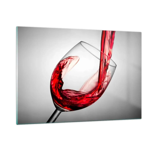 Obraz na skle - Barva - pohyb - zvuk - 120x80 cm