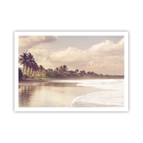 Plakát - Pohlazení vln - 100x70 cm